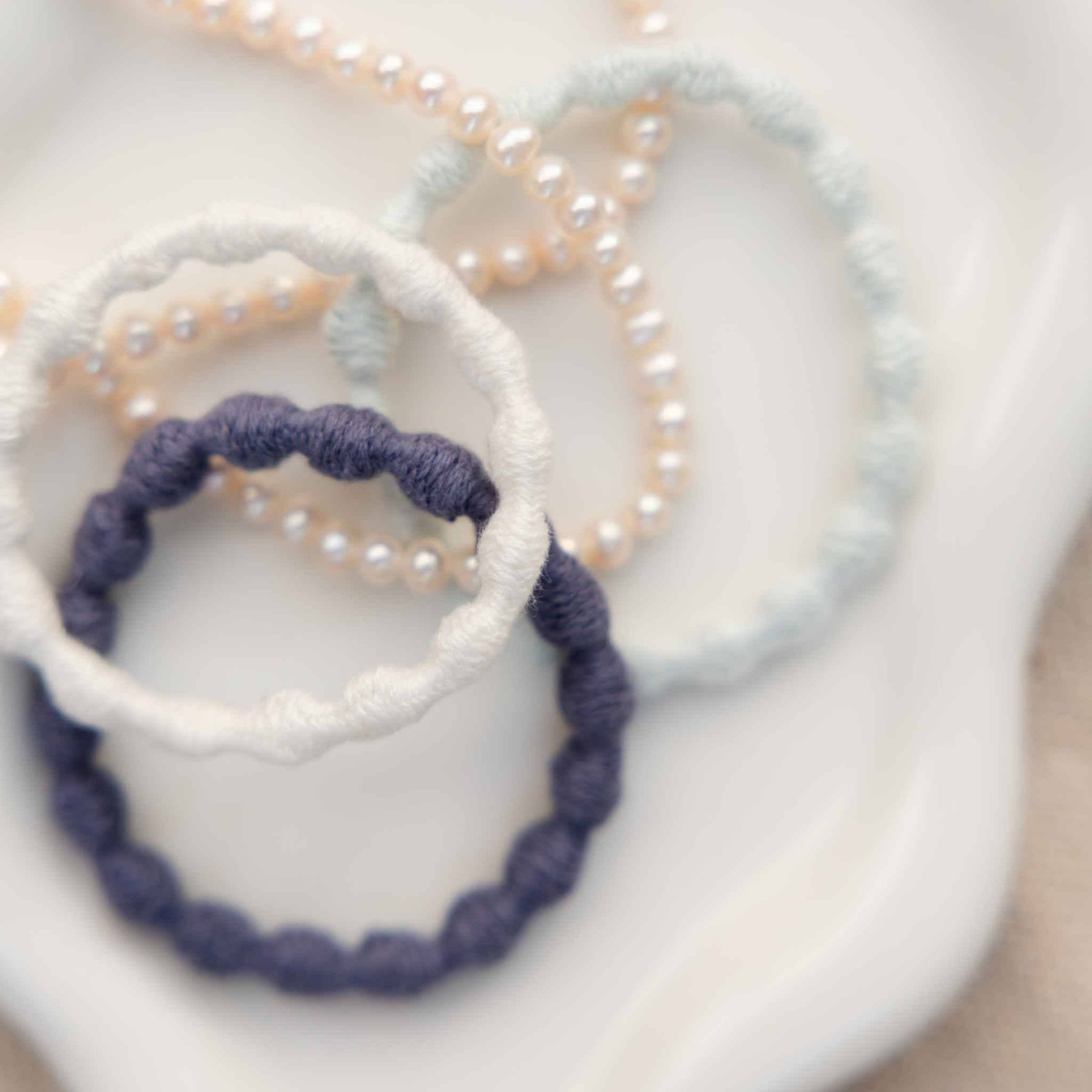 Kooshoo - Damage Free Pearl Hair Ties - Organic, Creaseless, Fairtrade plastic-free - image 15