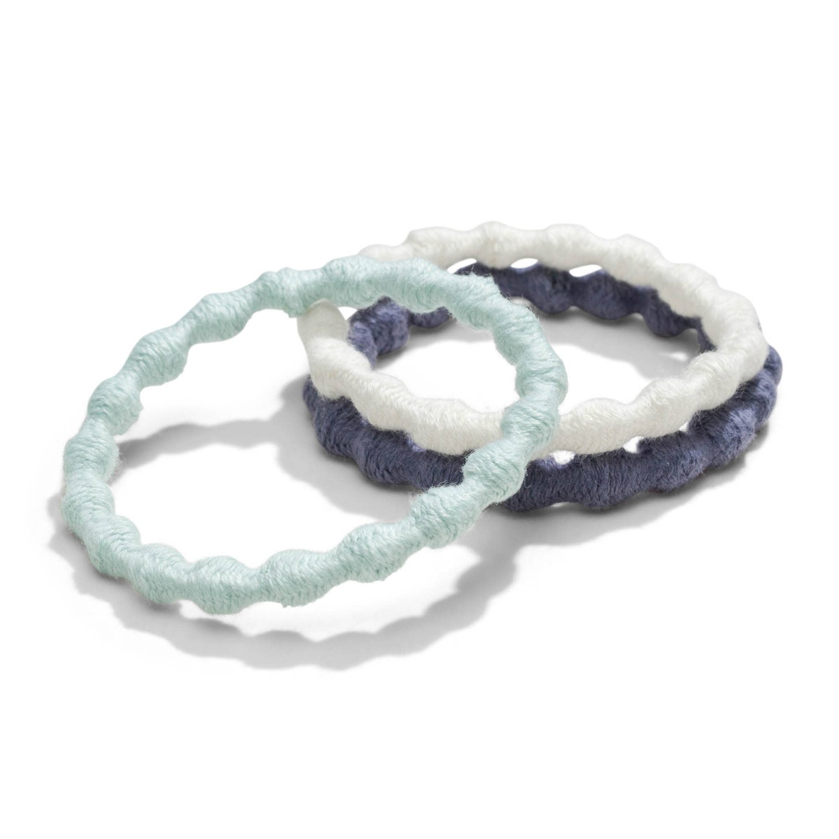 Kooshoo - Damage Free Pearl Hair Ties - Organic, Creaseless, Fairtrade plastic-free - image 2