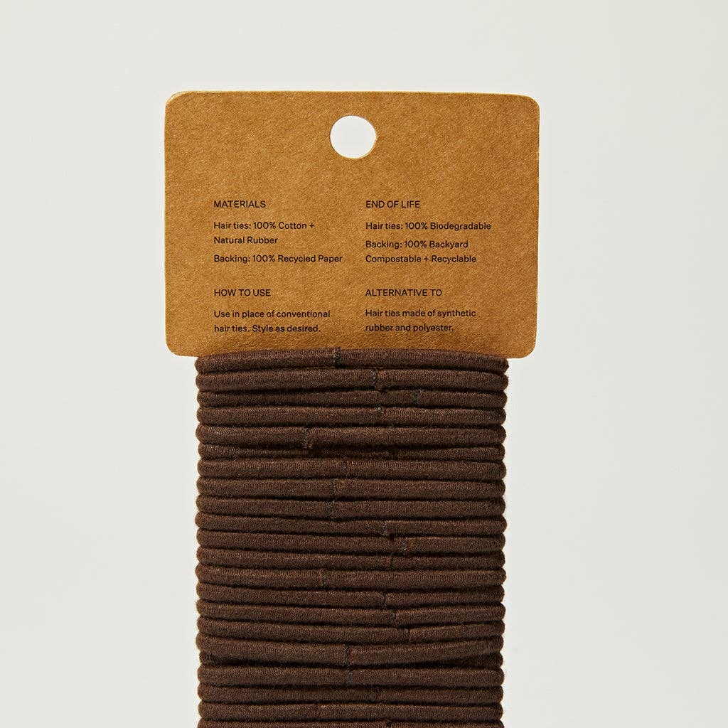 Package Free - Compostable Hair Ties (30-Pack) cotton - image 7