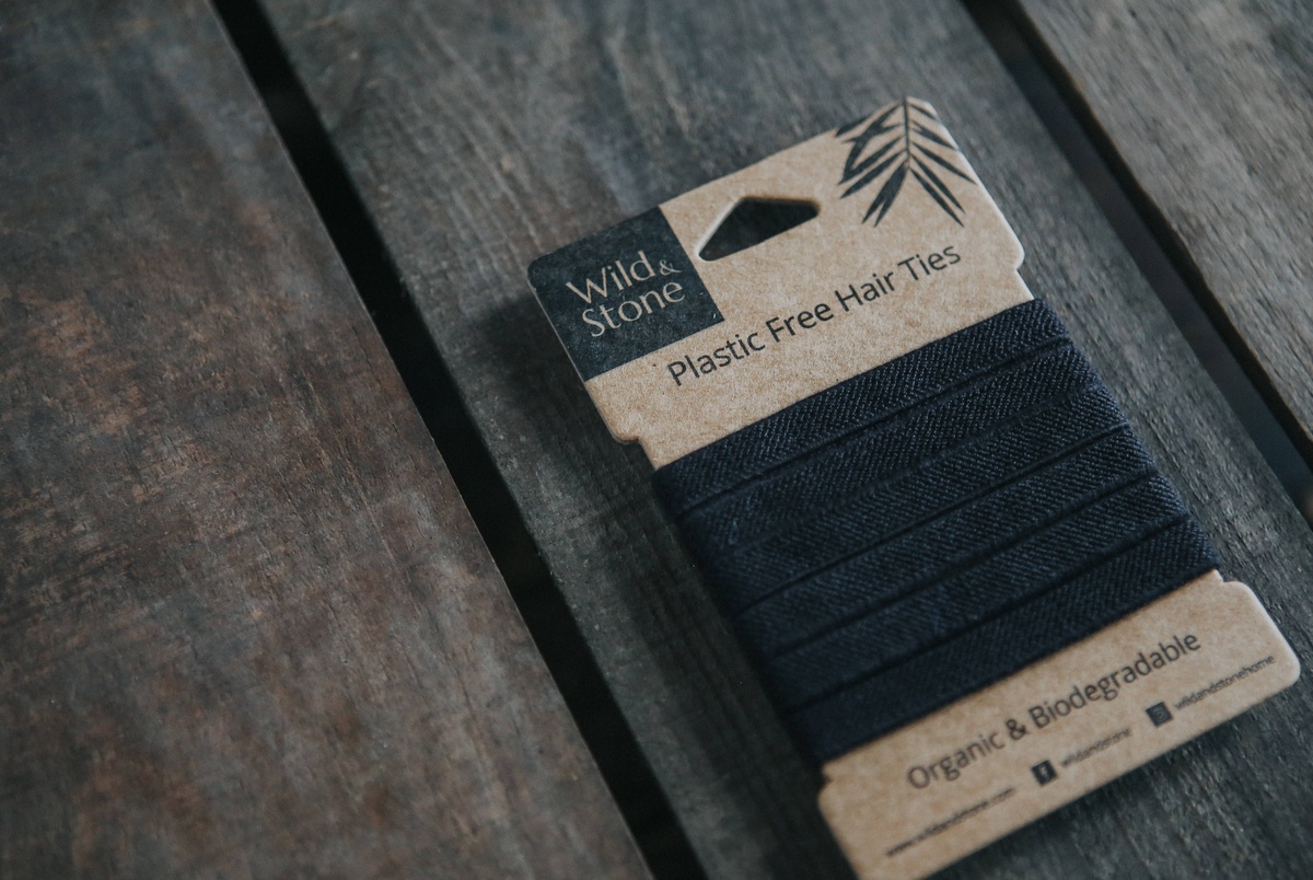 Wild and Stone - Plastic Free Hair Ties organic cotton - image 11