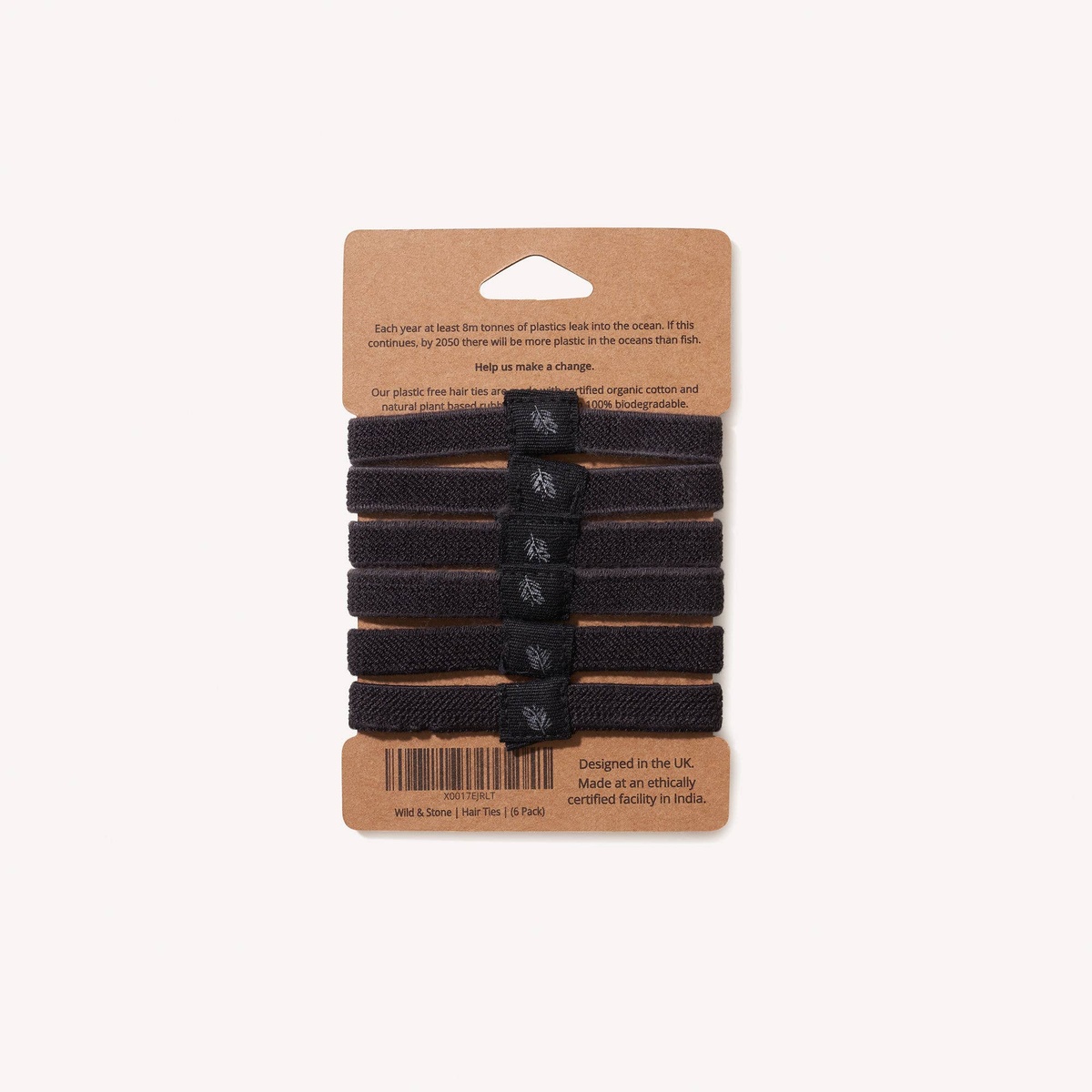 Wild and Stone - Plastic Free Hair Ties organic cotton - image 7