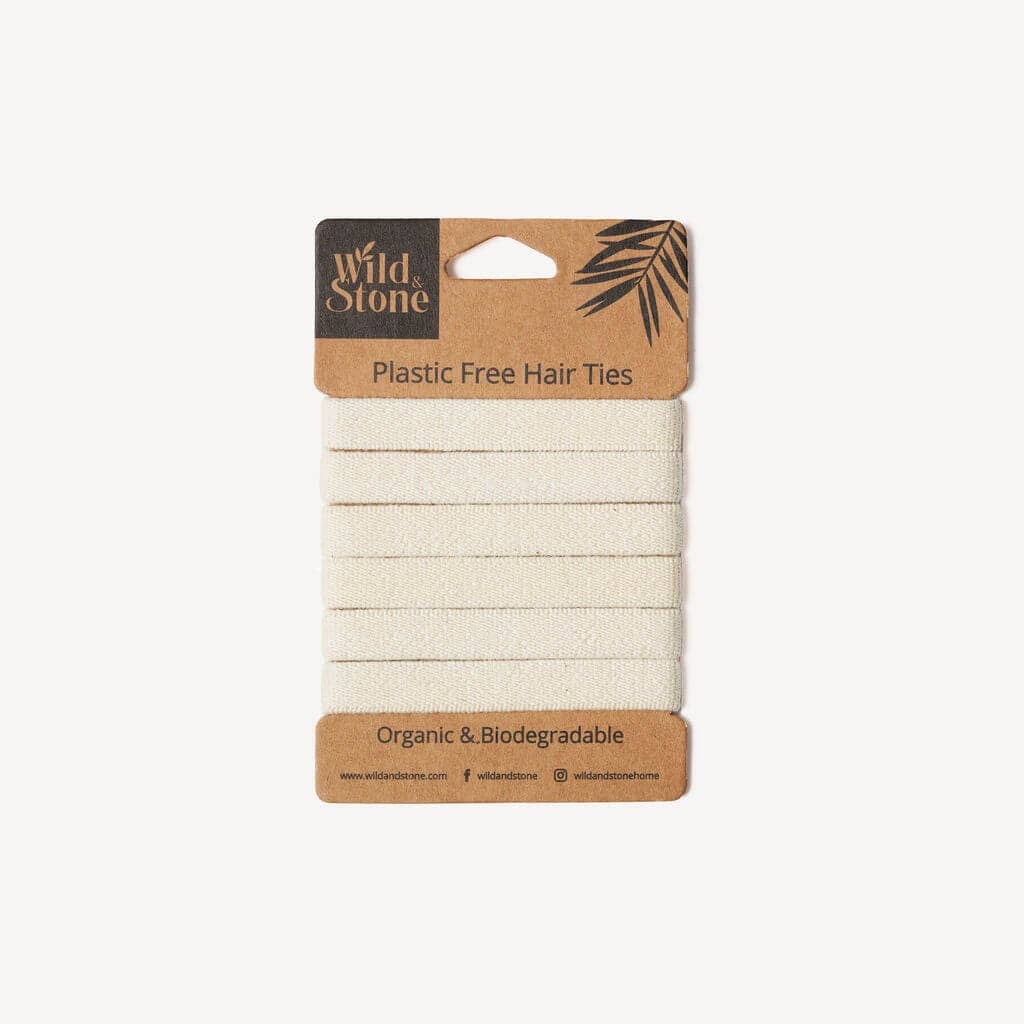 Wild and Stone - Plastic Free Hair Ties organic cotton - image 16
