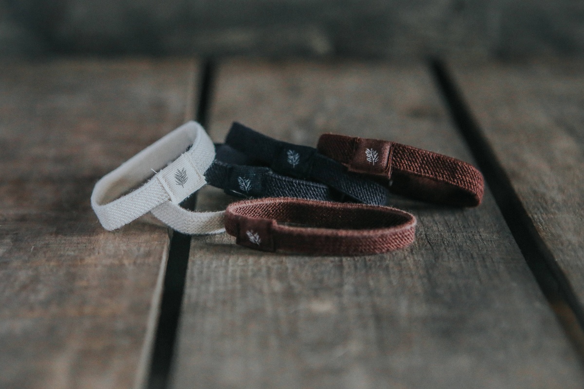 Wild and Stone - Plastic Free Hair Ties organic cotton - image 13
