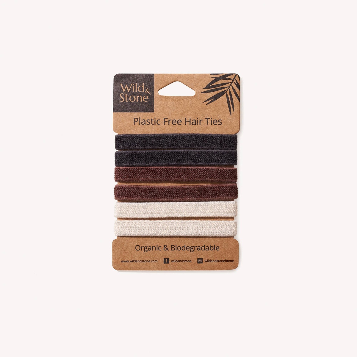 Wild and Stone - Plastic Free Hair Ties organic cotton - image 18
