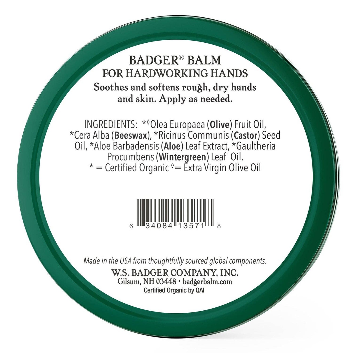 Badger - Badger Hard Working Hands Balm organic - image 2