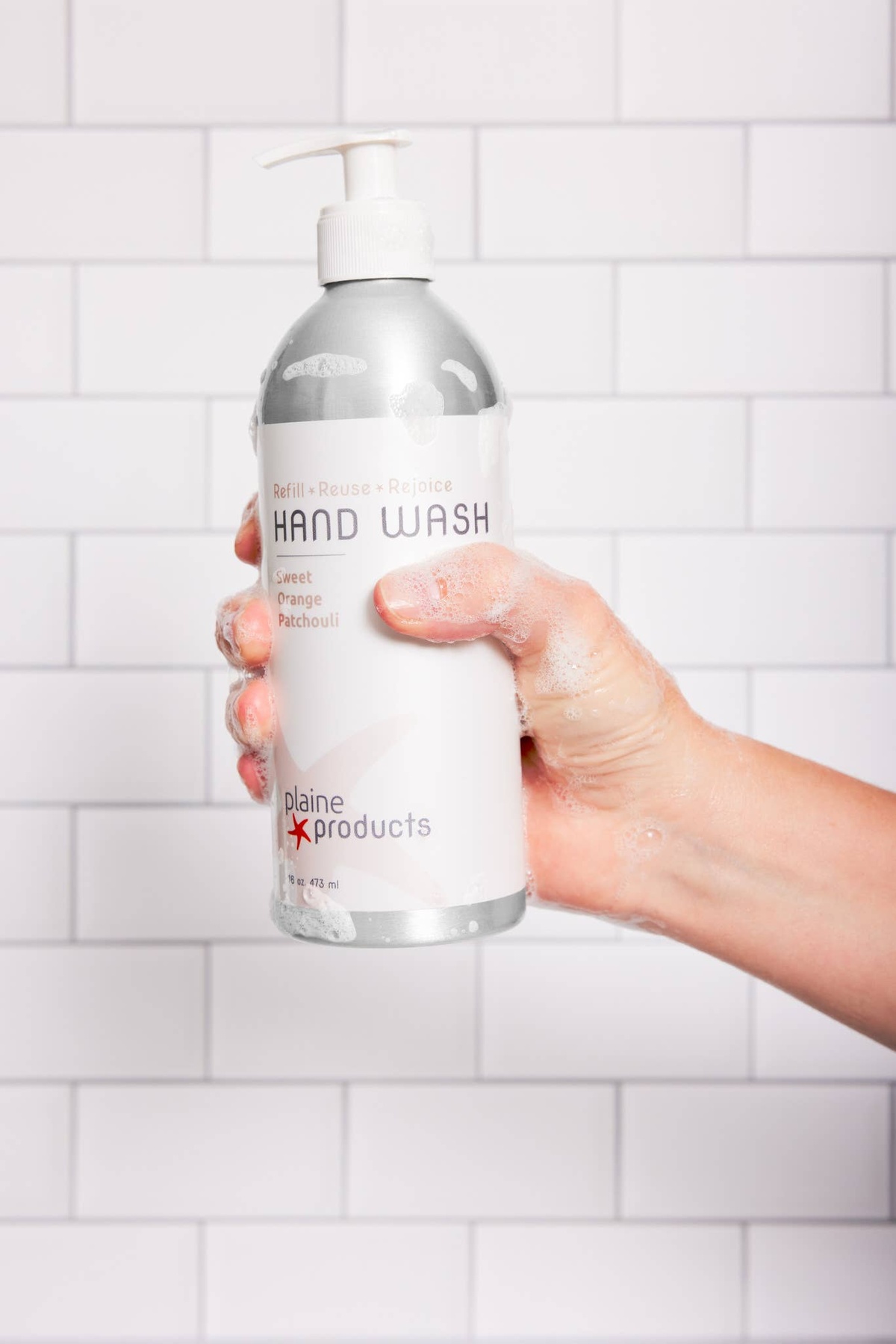 Plaine Products - Hand Wash (Pre-Filled Bottles) refillable