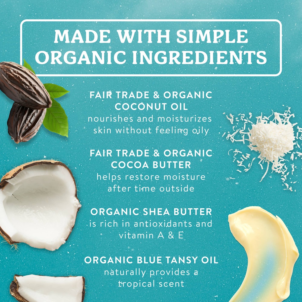 Badger – Badger Coconut After Sun Balm, Soothing Sunburn Relief 634084420036 Badger - Badger Coconut After Sun Balm, Soothing Sunburn Relief organic coconut oil - image 4