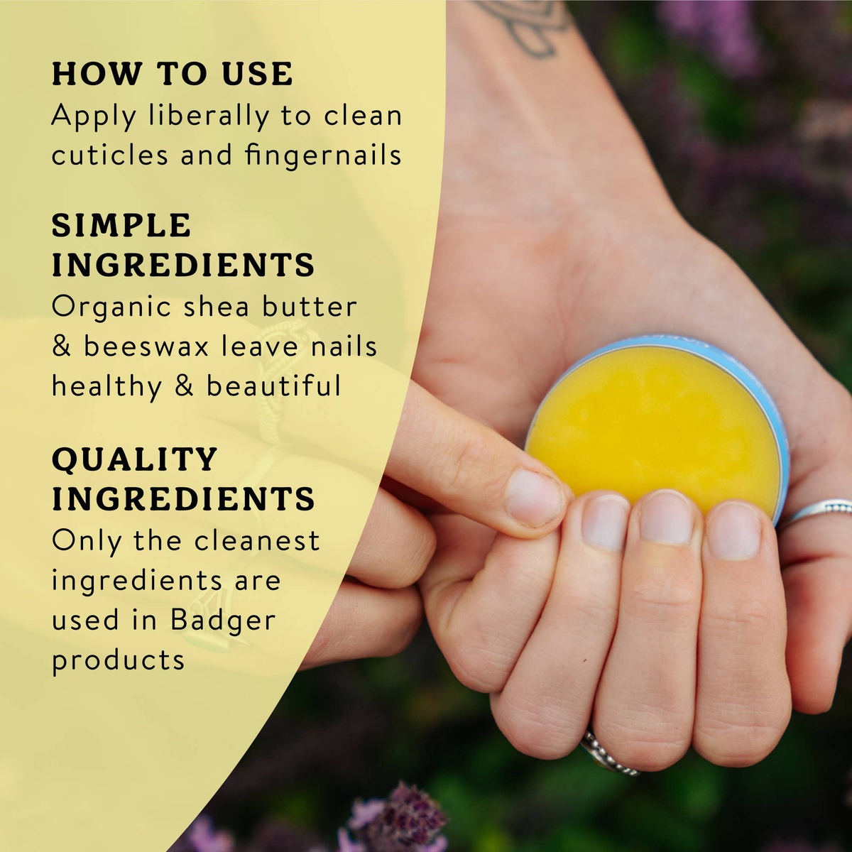 Badger - Badger Cuticle Care, Deep Hydration for Dry Cuticles organic and cruelty free - image 6