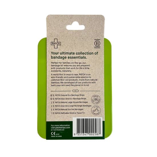 Patch - Eco First Aid - ON-THE-GO Travel Bandage Kit - 29 pieces refillable - image 2