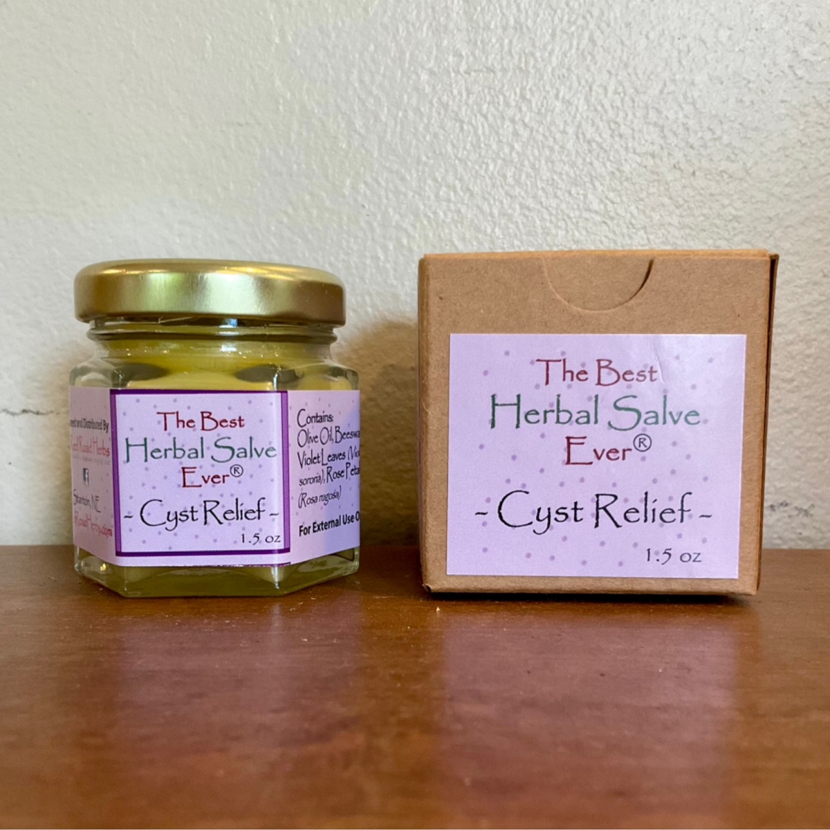 Red Road Herbs - Cyst Relief Herbal Salve