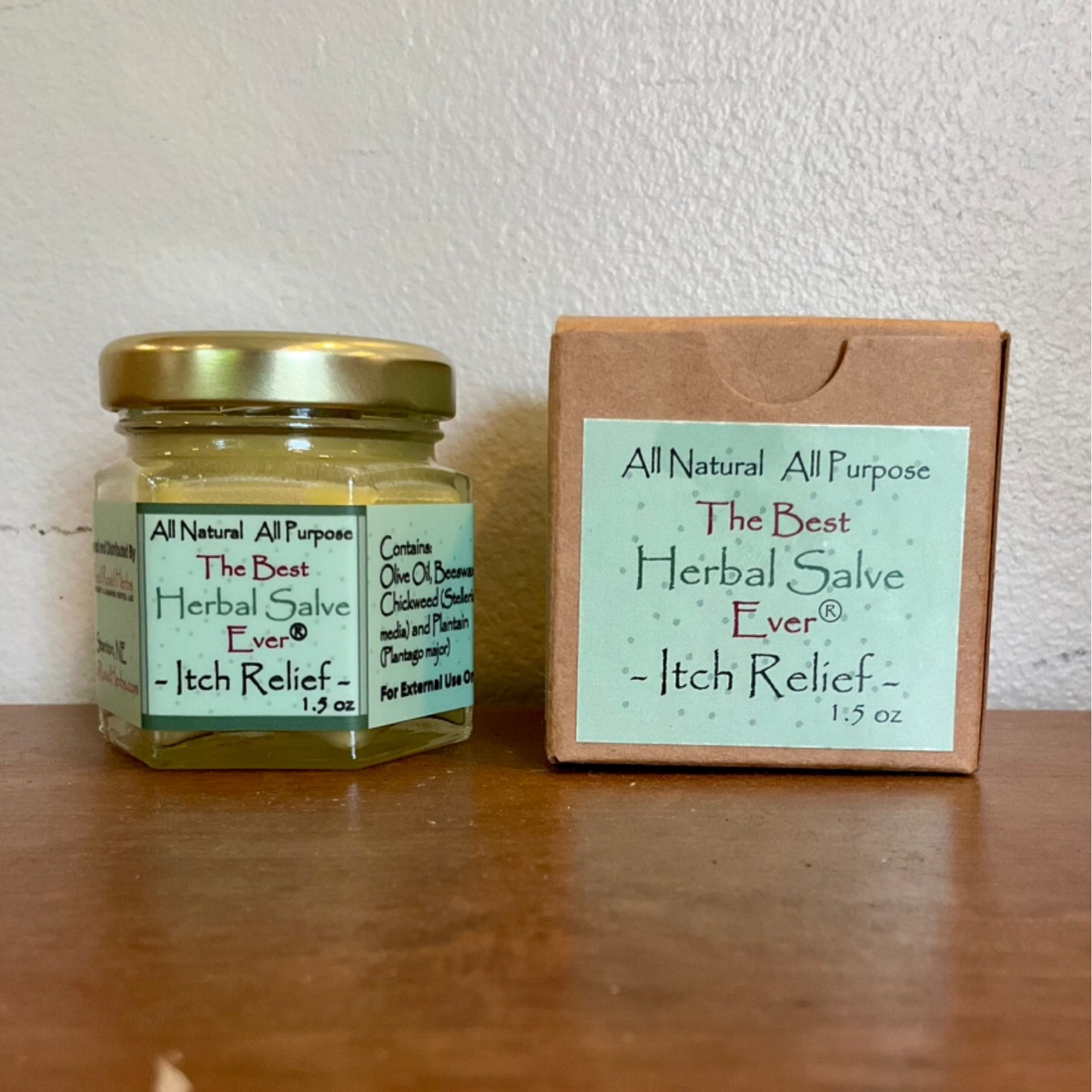 Red Road Herbs - Itch Relief Herbal Salve chickweed