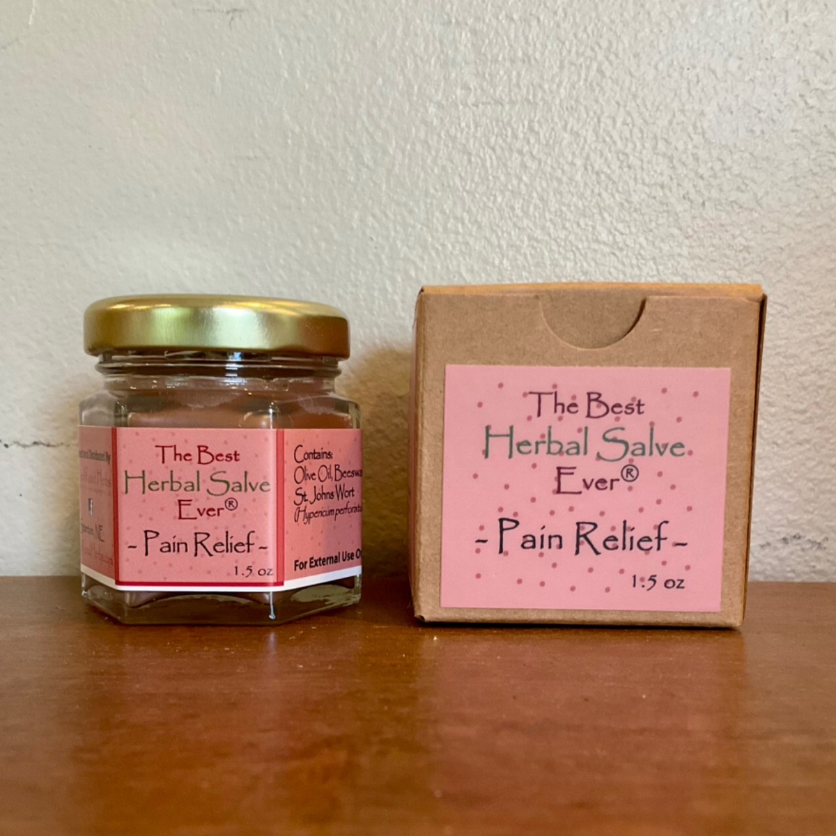 Red Road Herbs - Pain Relief Herbal Salve fresh st