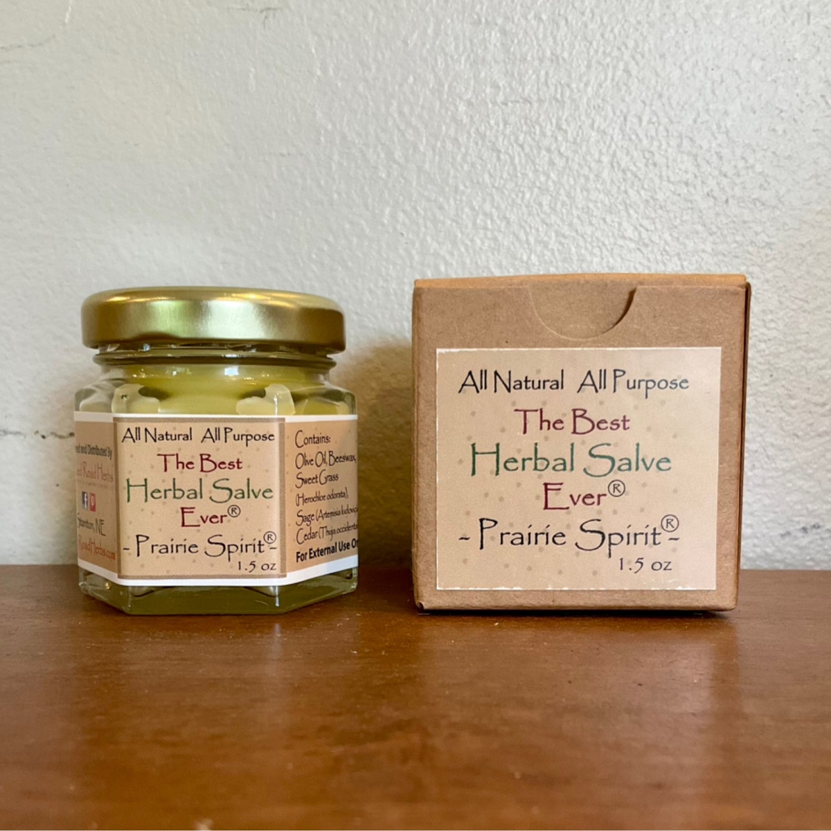 Red Road Herbs - Prairie Spirit Herbal Salve natural protection