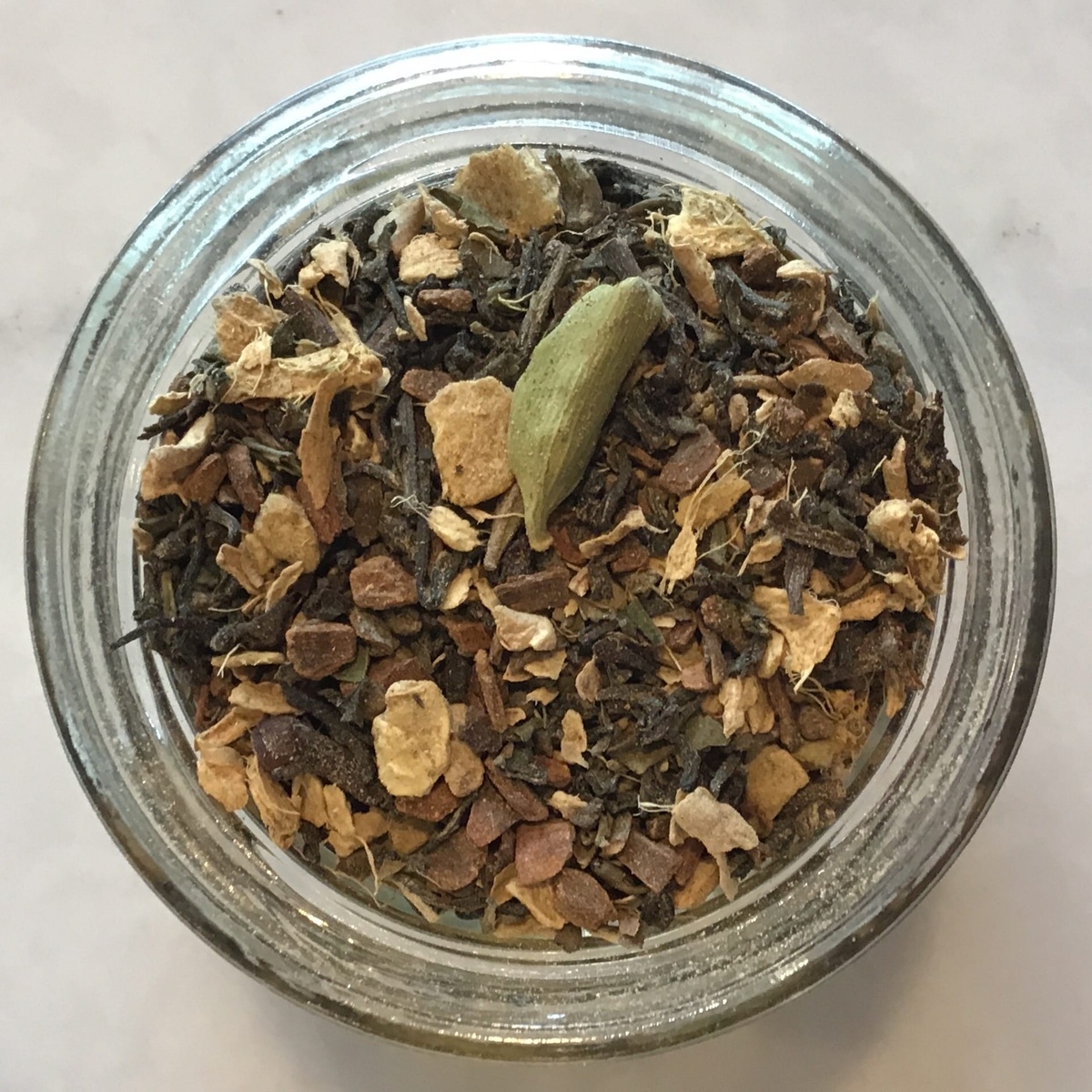 exist green Chai, House Blend, Caffeinated ($3.50/oz)
