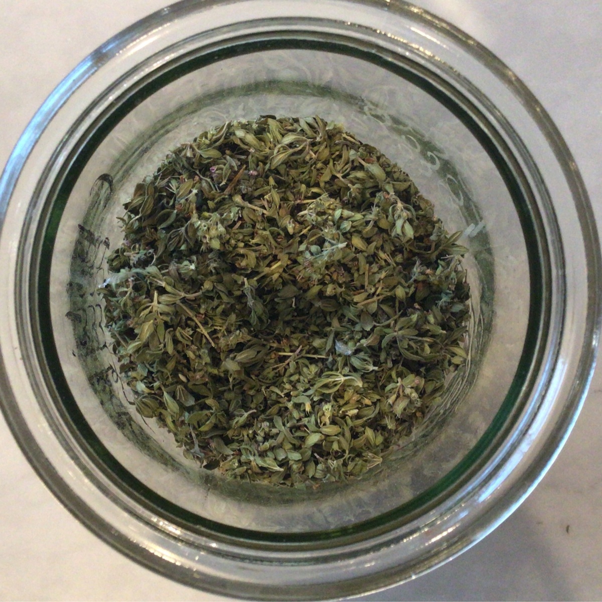 exist green Thyme, Local, Dried  ($10/oz) locally sourced