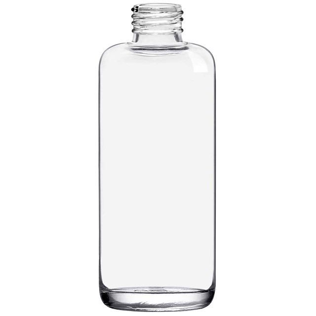 Glassnow - 50% Recycled Glass Bottles, Clear (no Lid) - image 3