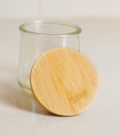 Bamboo Switch - Bamboo Lids for Oui Yogurt Jars and Mason Jars plastic-free - image 7