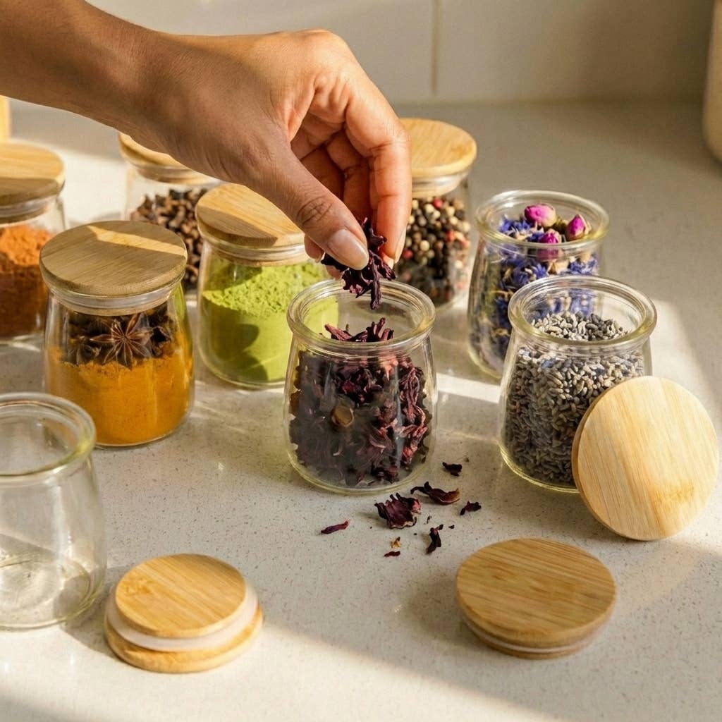 Bamboo Switch - Bamboo Lids for Oui Yogurt Jars and Mason Jars plastic-free - image 6
