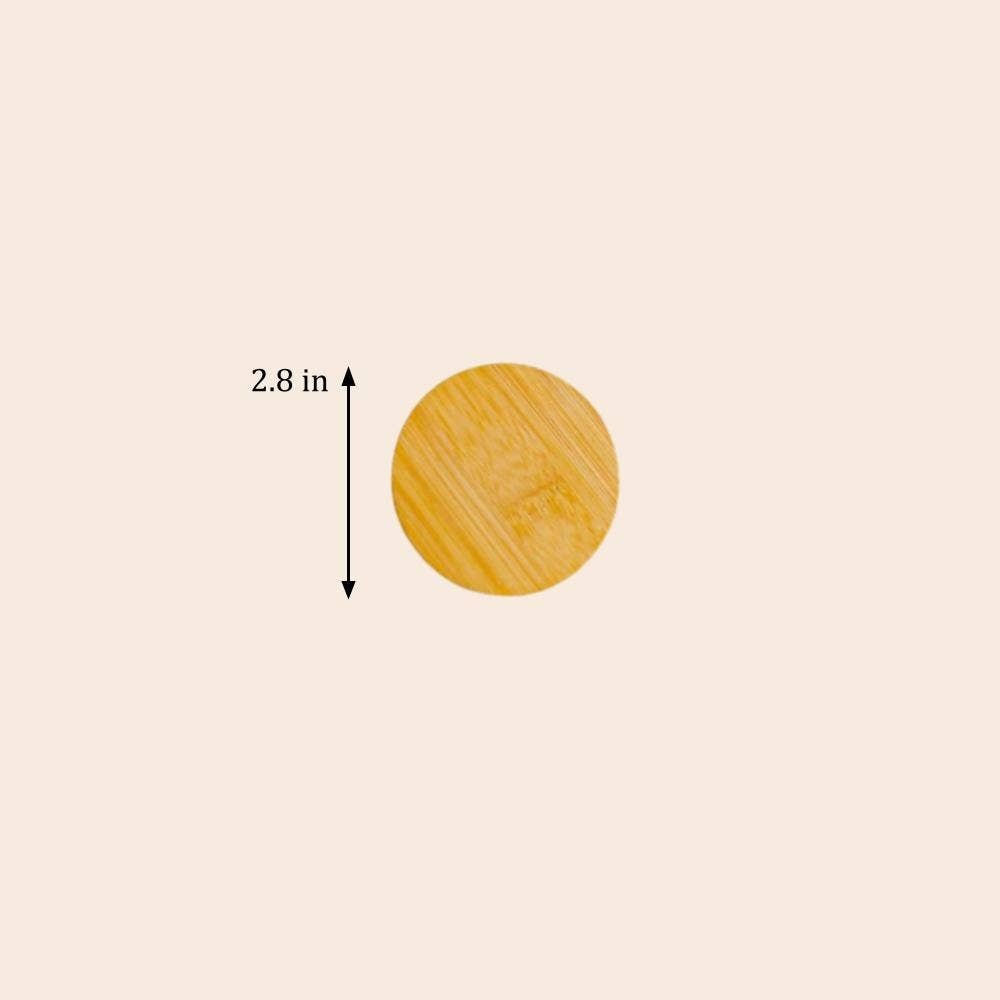 Bamboo Switch - Bamboo Lids for Oui Yogurt Jars and Mason Jars plastic-free - image 9