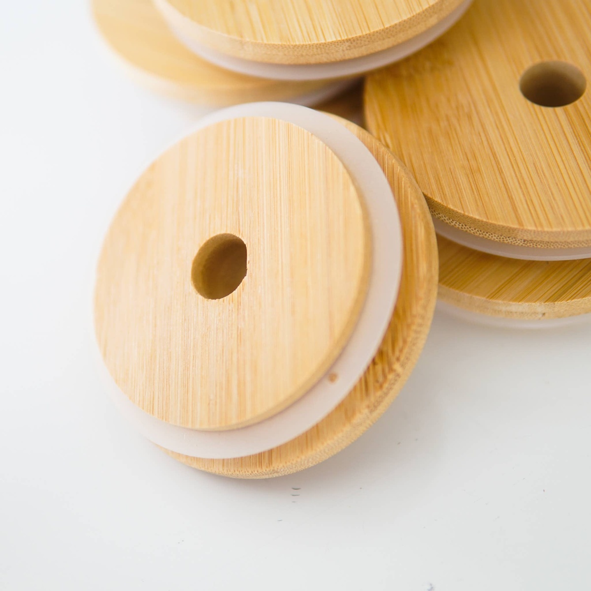 Forest Cove Home - Wide Mouth Bamboo Top Lids