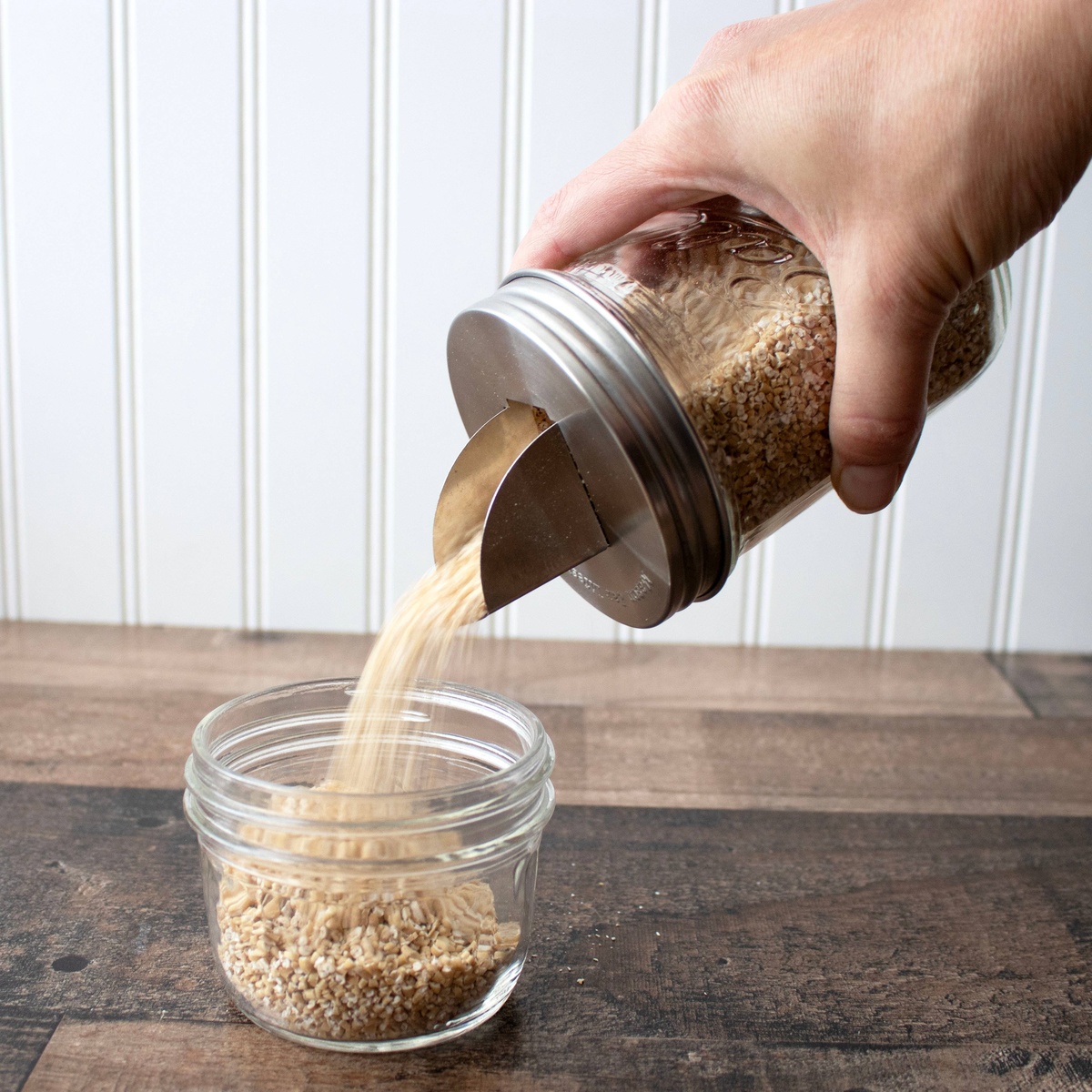 Mason Jar Lifestyle - Grain Dispensing Lid - image 4