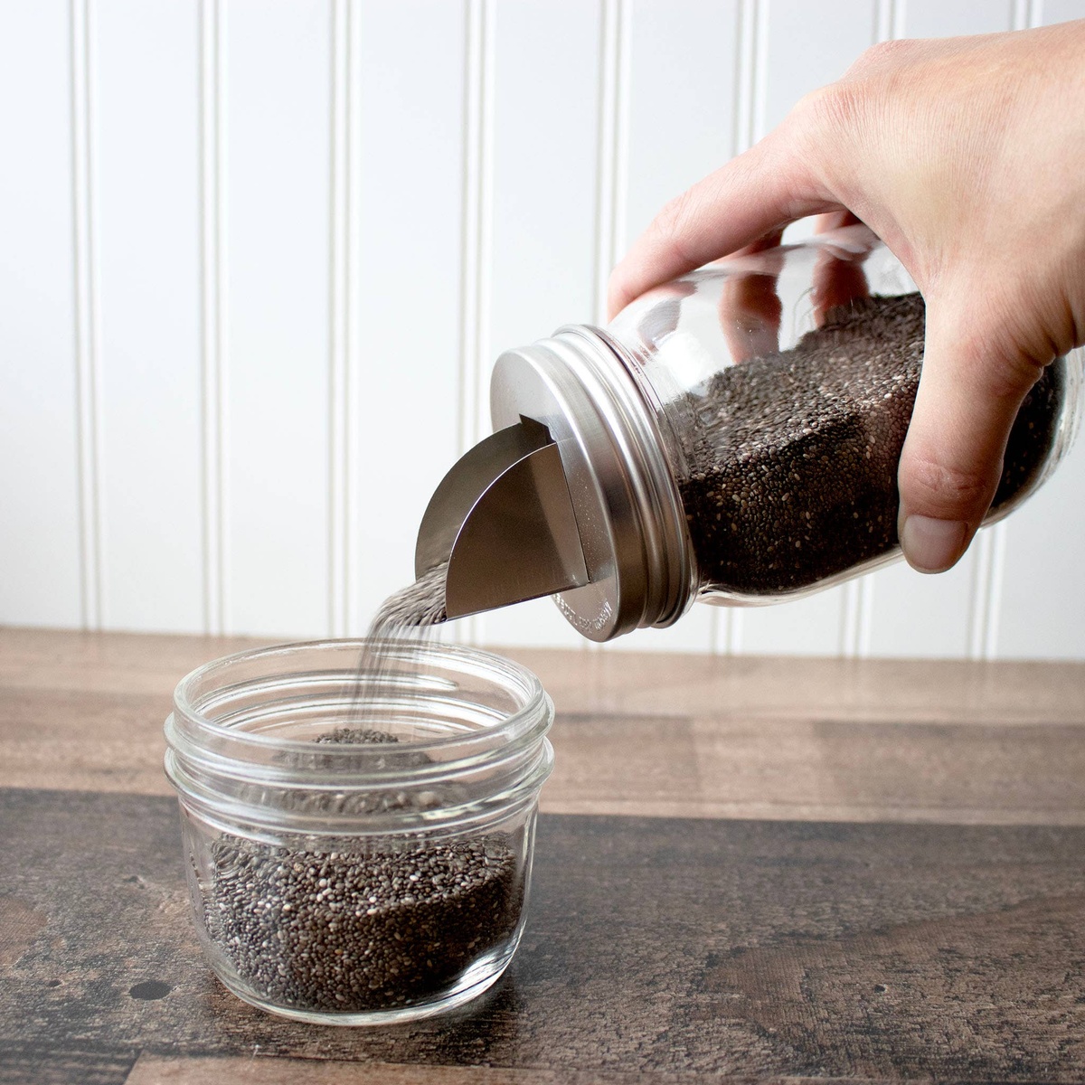 Mason Jar Lifestyle - Grain Dispensing Lid - image 3