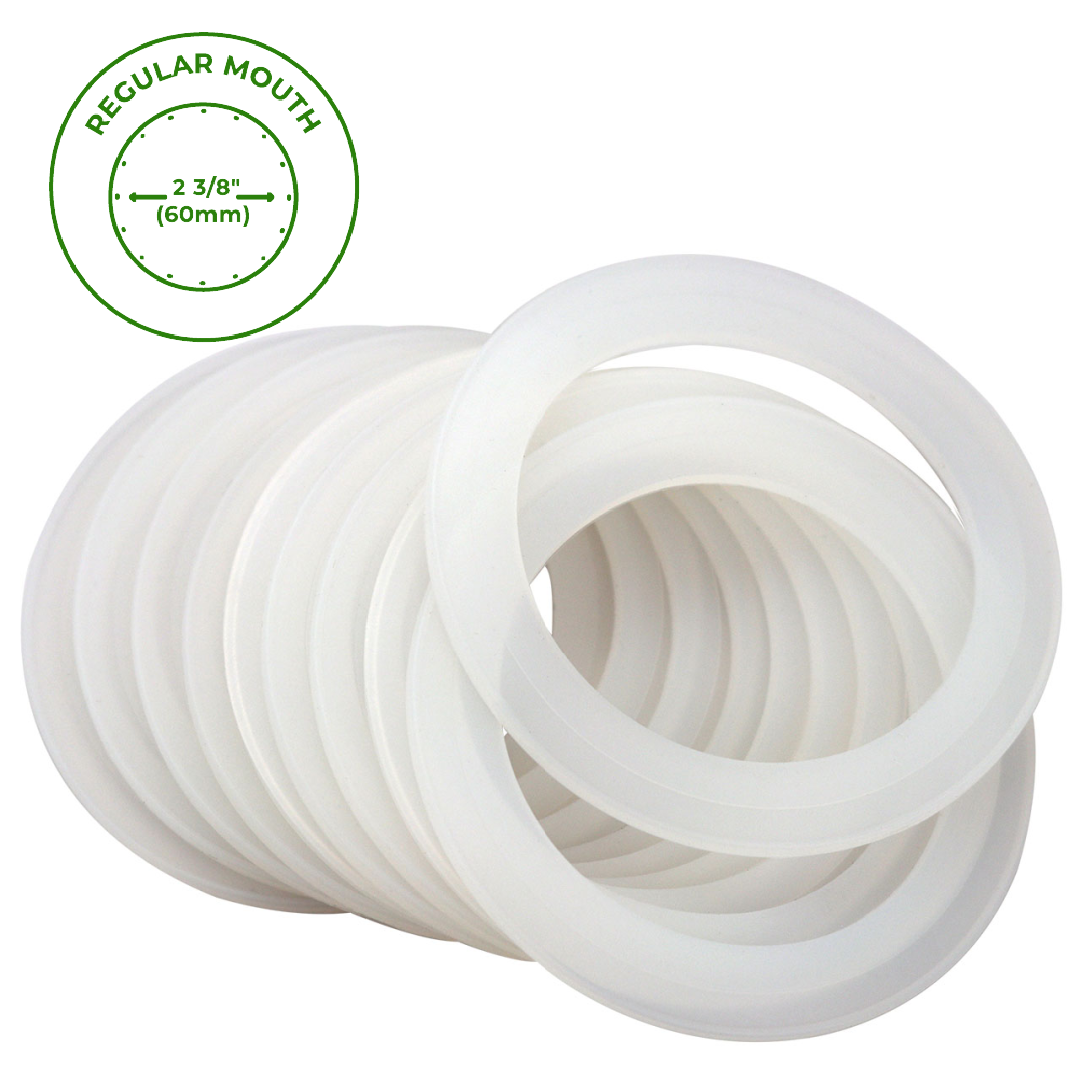 Mason Jar Lifestyle - Platinum Cured, Leak Proof Silicone Sealing Ring for Jars platinum cured silicone rubber - image 7