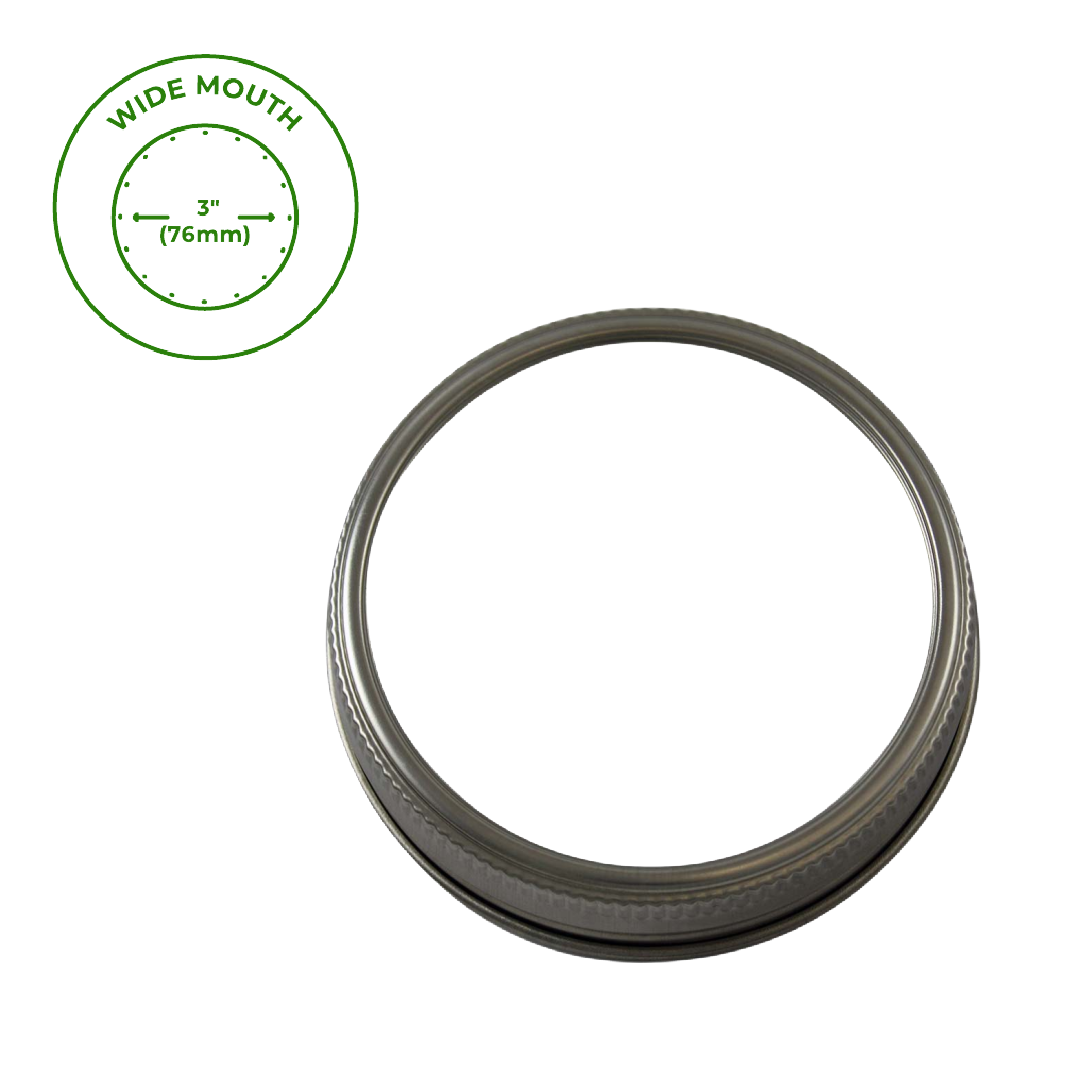 Mason Jar Lifestyle - Stainless Steel Bands for Mason Jars plastic-free - image 3