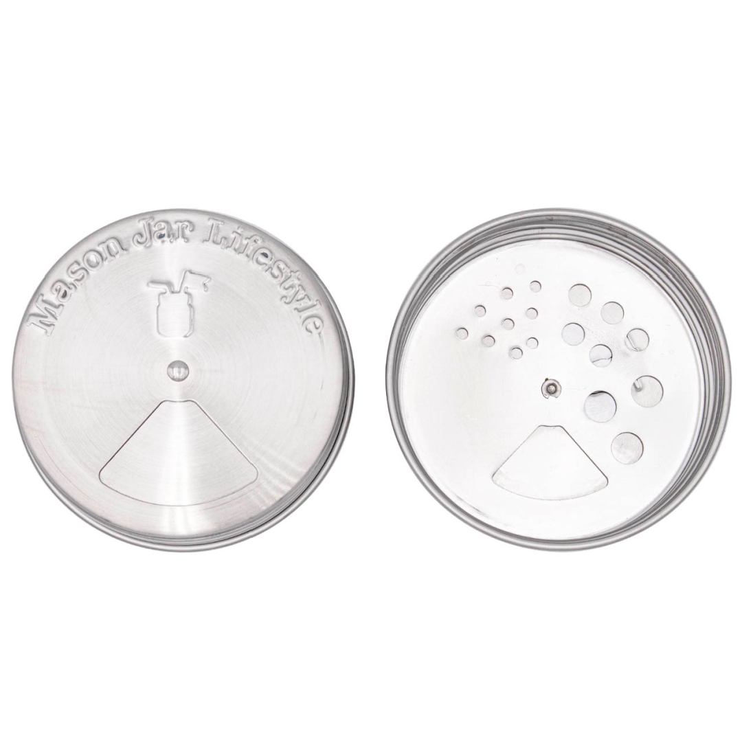 Mason Jar Lifestyle – Stainless Steel Spice Lids Mason Jar Lifestyle - Stainless Steel Spice Lids - image 7