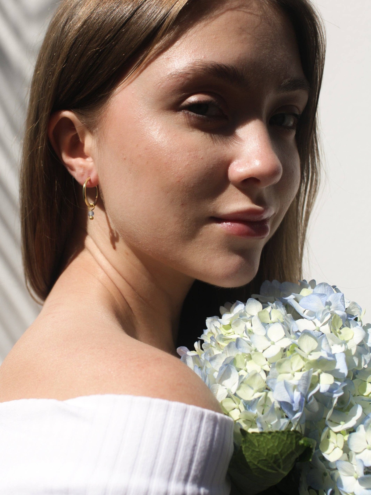 Rover and Kin - Sea Glass Huggies (Earrings) compostable - image 3
