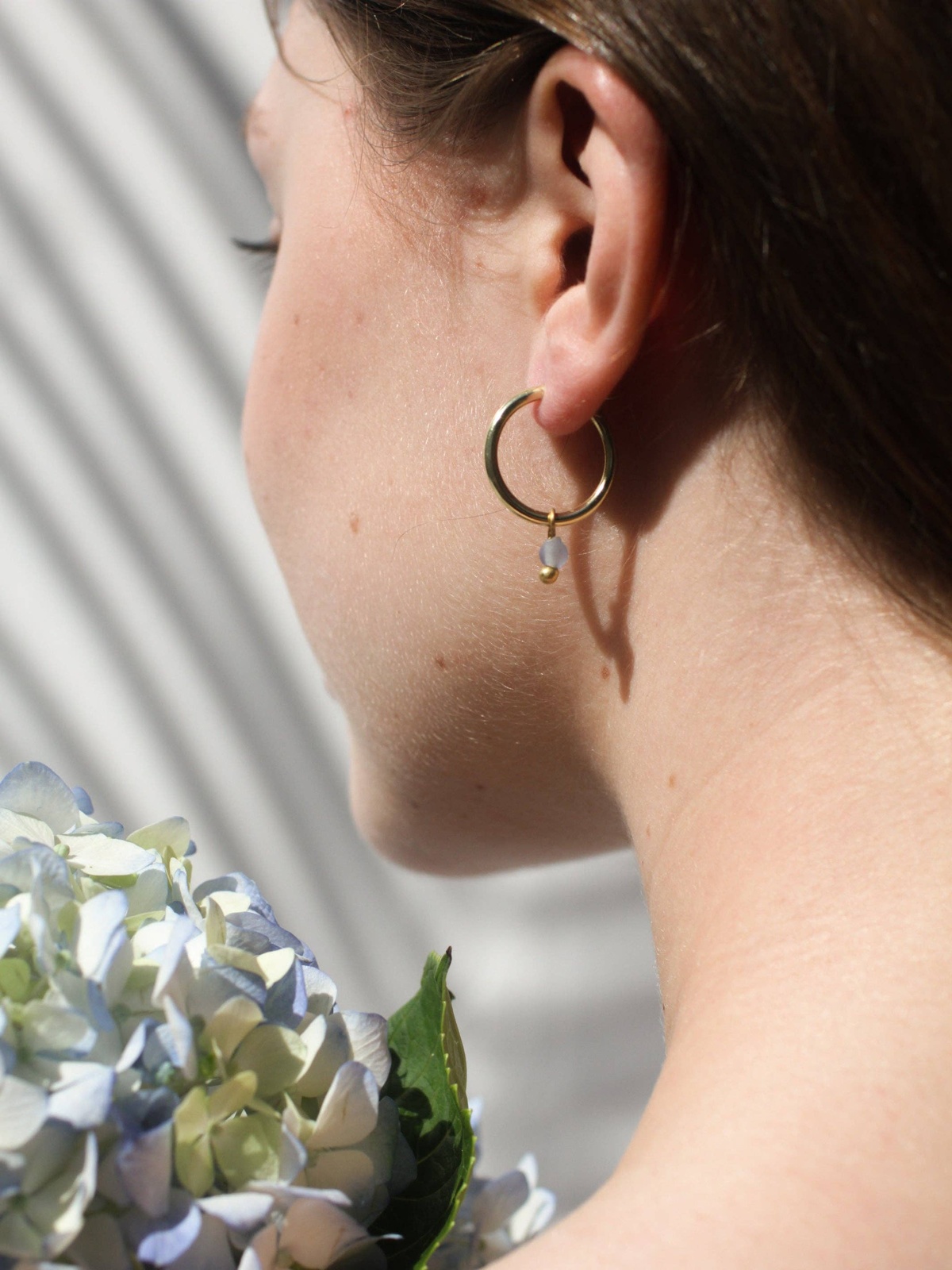 Rover and Kin - Sea Glass Huggies (Earrings) compostable - image 2
