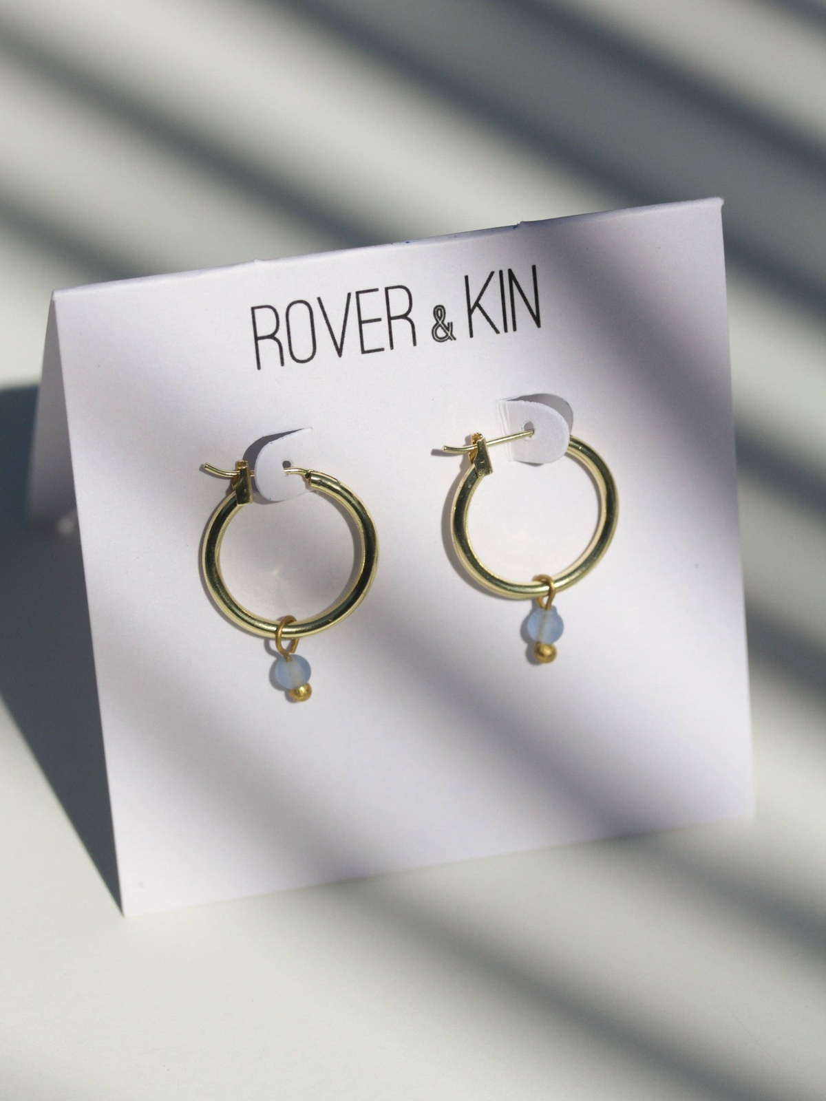 Rover and Kin - Sea Glass Huggies (Earrings) compostable - image 5