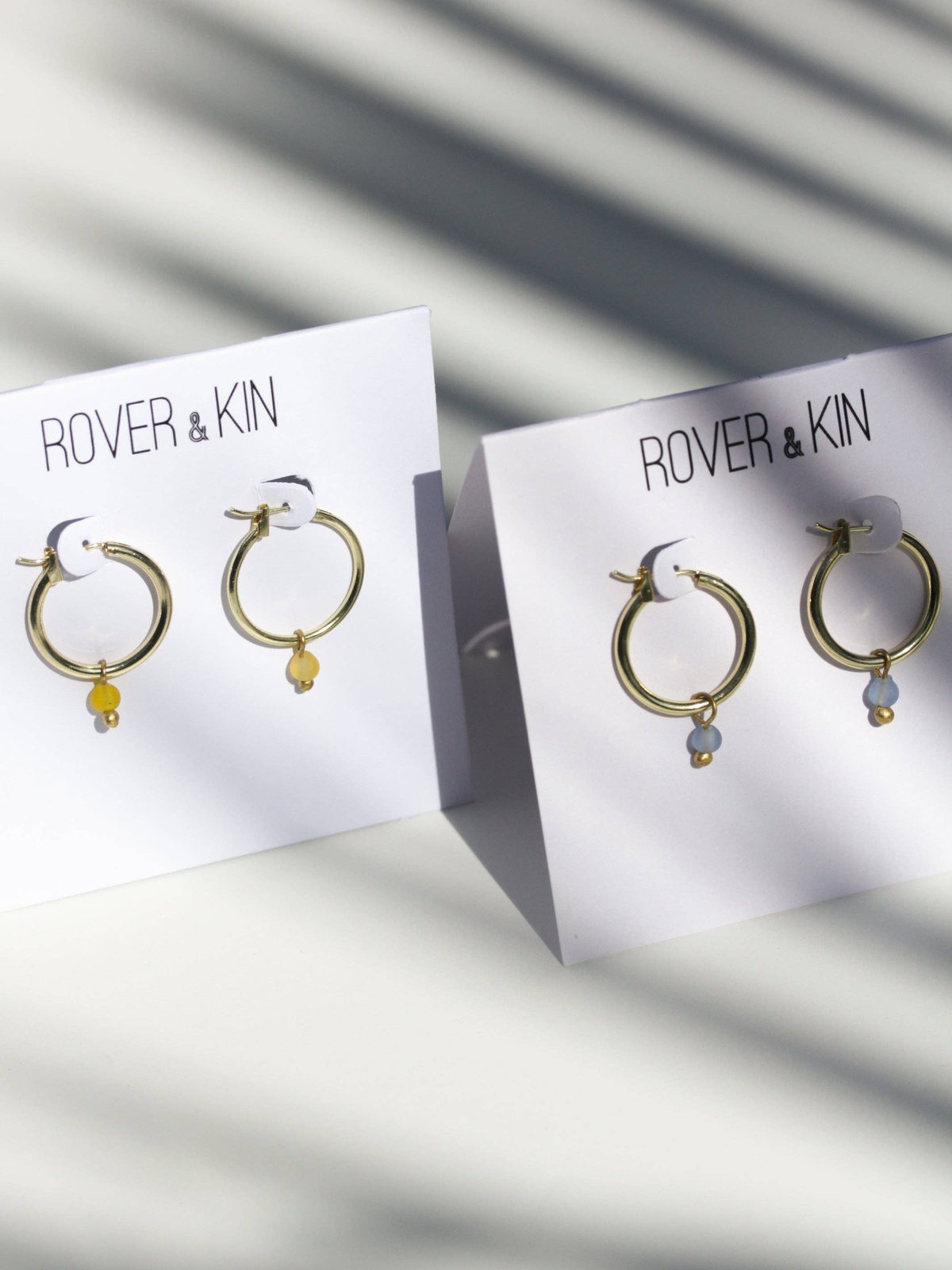 Rover and Kin - Sea Glass Huggies (Earrings) compostable - image 6