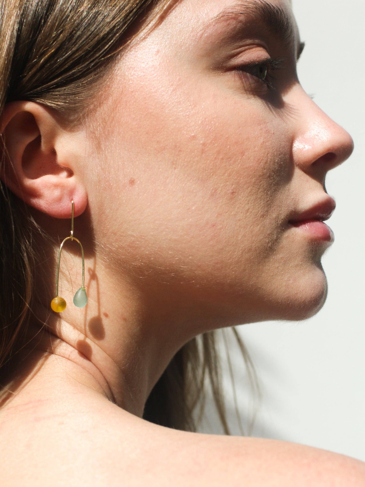 Rover and Kin – Sea Glass Mobile Earrings – Sunshine Day SMJSGMOBSD Rover and Kin - Sea Glass Mobile Earrings - Sunshine Day compostable - image 2
