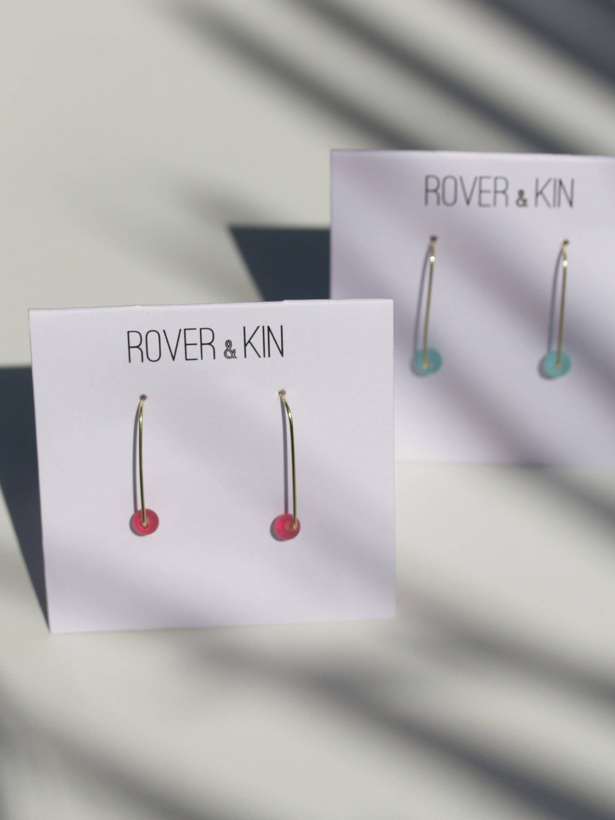 Rover and Kin – Sea Glass Threader Earrings Rover and Kin - Sea Glass Threader Earrings biodegradable - image 5