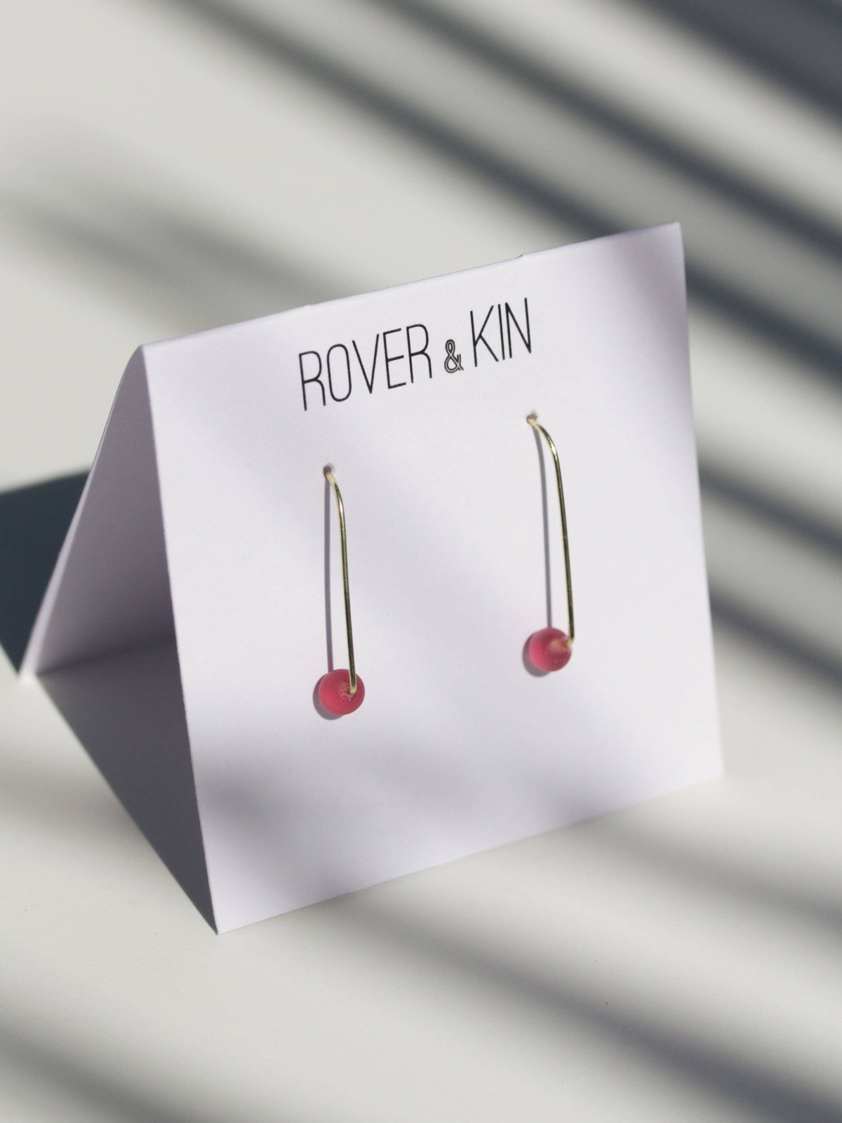 Rover and Kin – Sea Glass Threader Earrings Rover and Kin - Sea Glass Threader Earrings biodegradable - image 9