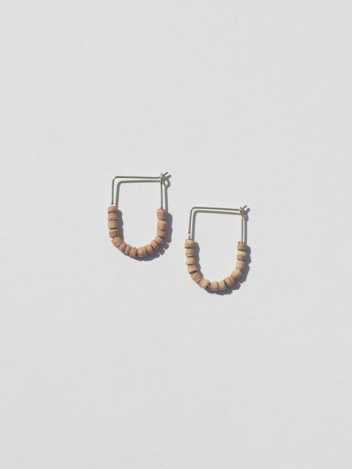 Rover and Kin - Teak Beaded Drape Earrings - image 8