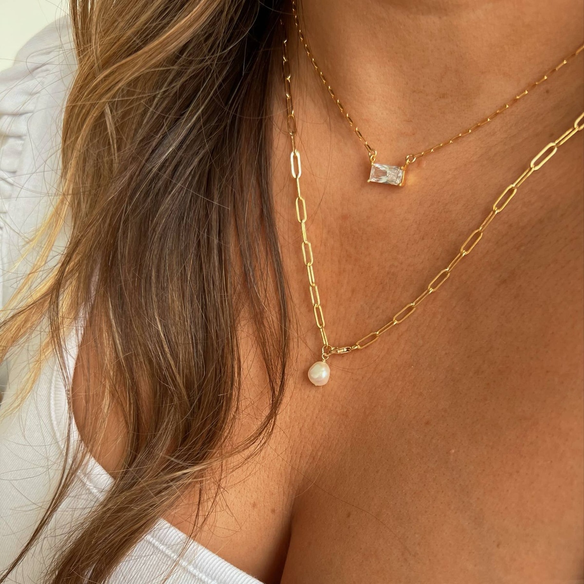 True by Kristy Jewelry – Freshwater Pearl Necklace Gold-Filled JWLRYELFWP True By Kristy Jewelry - Freshwater Pearl Necklace Gold-Filled natural pearl is unique - image 4
