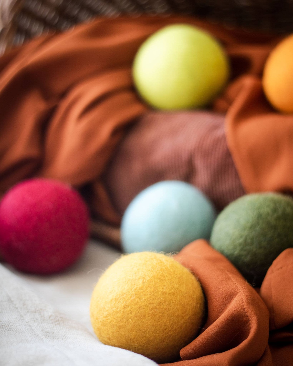 Friendsheep – Eco Dryer Balls, Solid Colors Friendsheep - Eco Dryer Balls, Solid Colors tightly felted wool - image 26