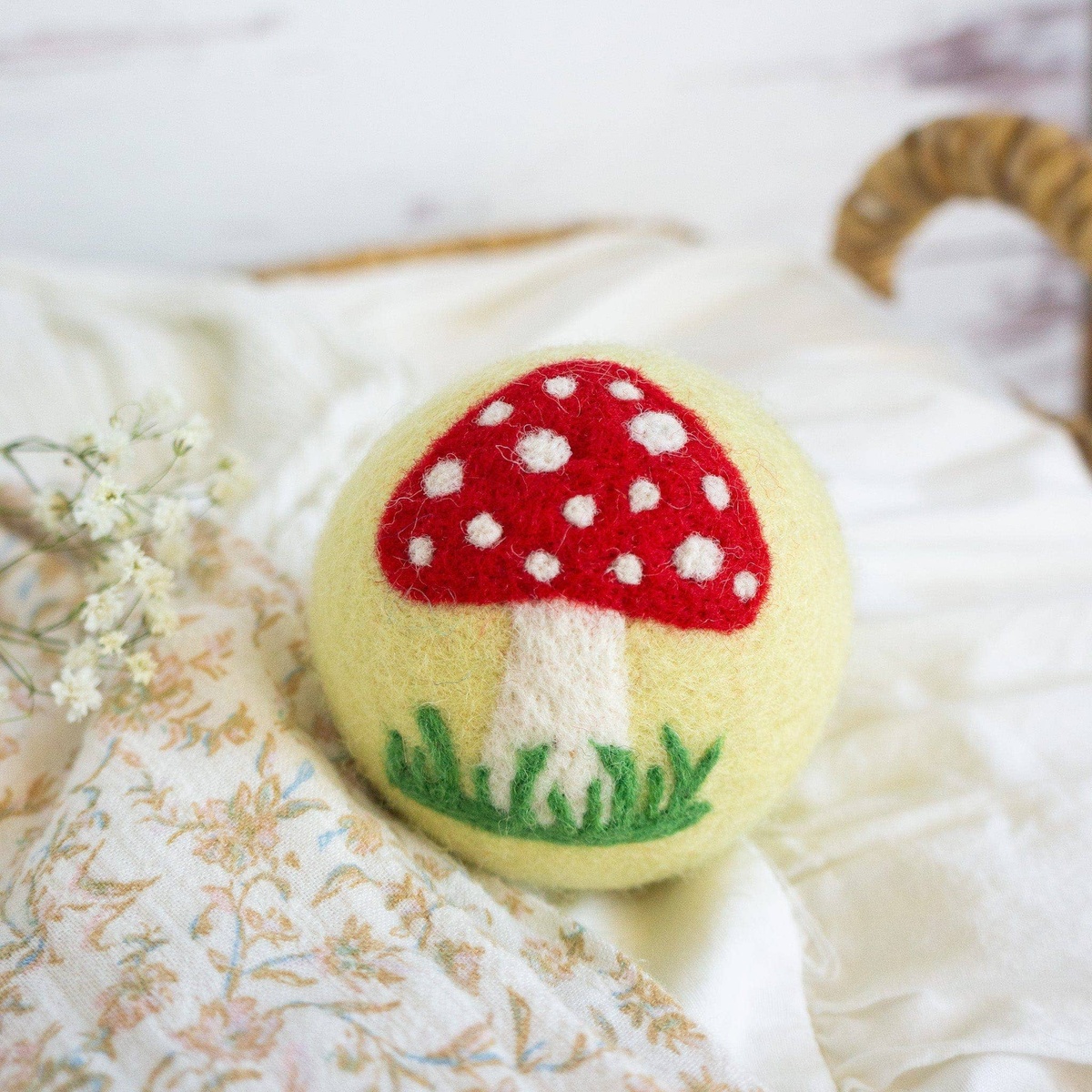 Friendsheep - Wool Dryer Balls, Patterned (Sold Individually) tightly felted wool - image 26