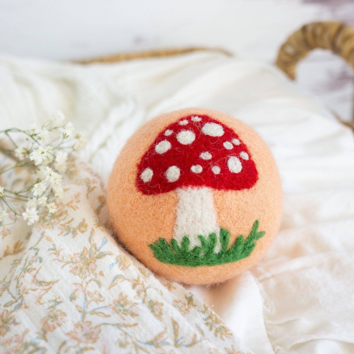 Friendsheep - Wool Dryer Balls, Patterned (Sold Individually) tightly felted wool - image 27