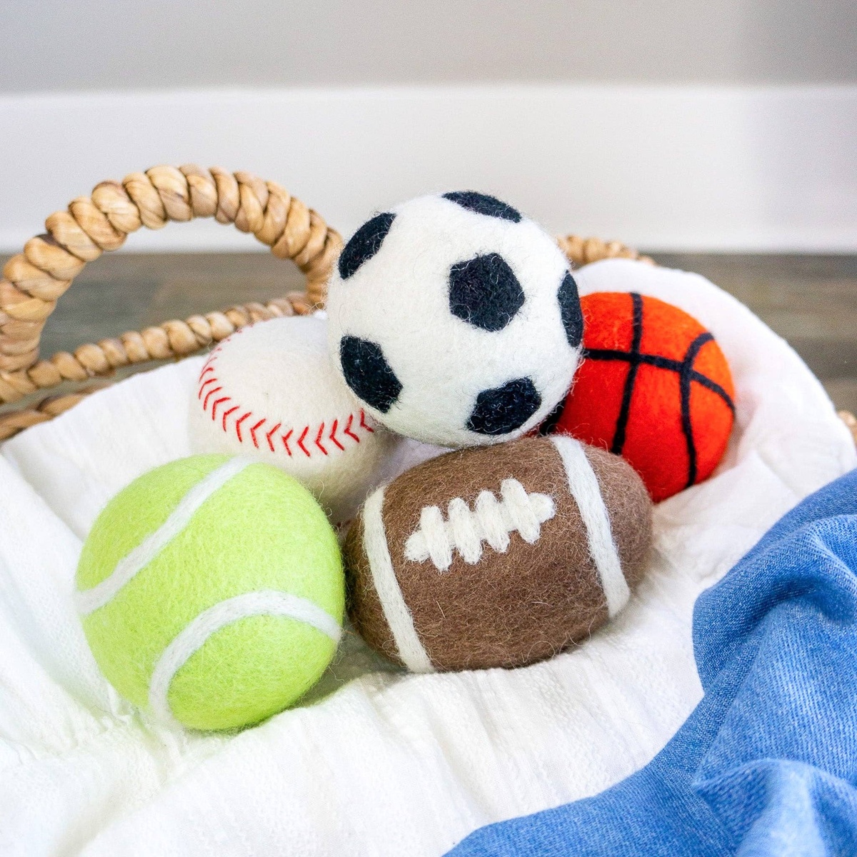 Friendsheep – Wool Dryer Balls, Patterned (Sold Individually) Friendsheep - Wool Dryer Balls, Patterned (Sold Individually) tightly felted wool - image 19