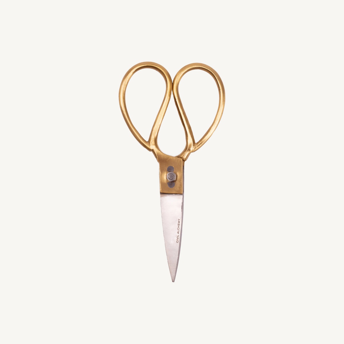 Civil Alchemy - Utility Scissors Brass and Stainless Steel