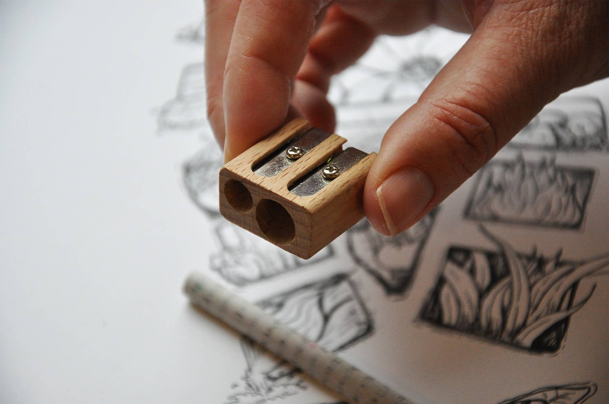 Zefiro – Double Pencil Sharpener OFSPNCLSH2 Zefiro - Double Pencil Sharpener - image 2