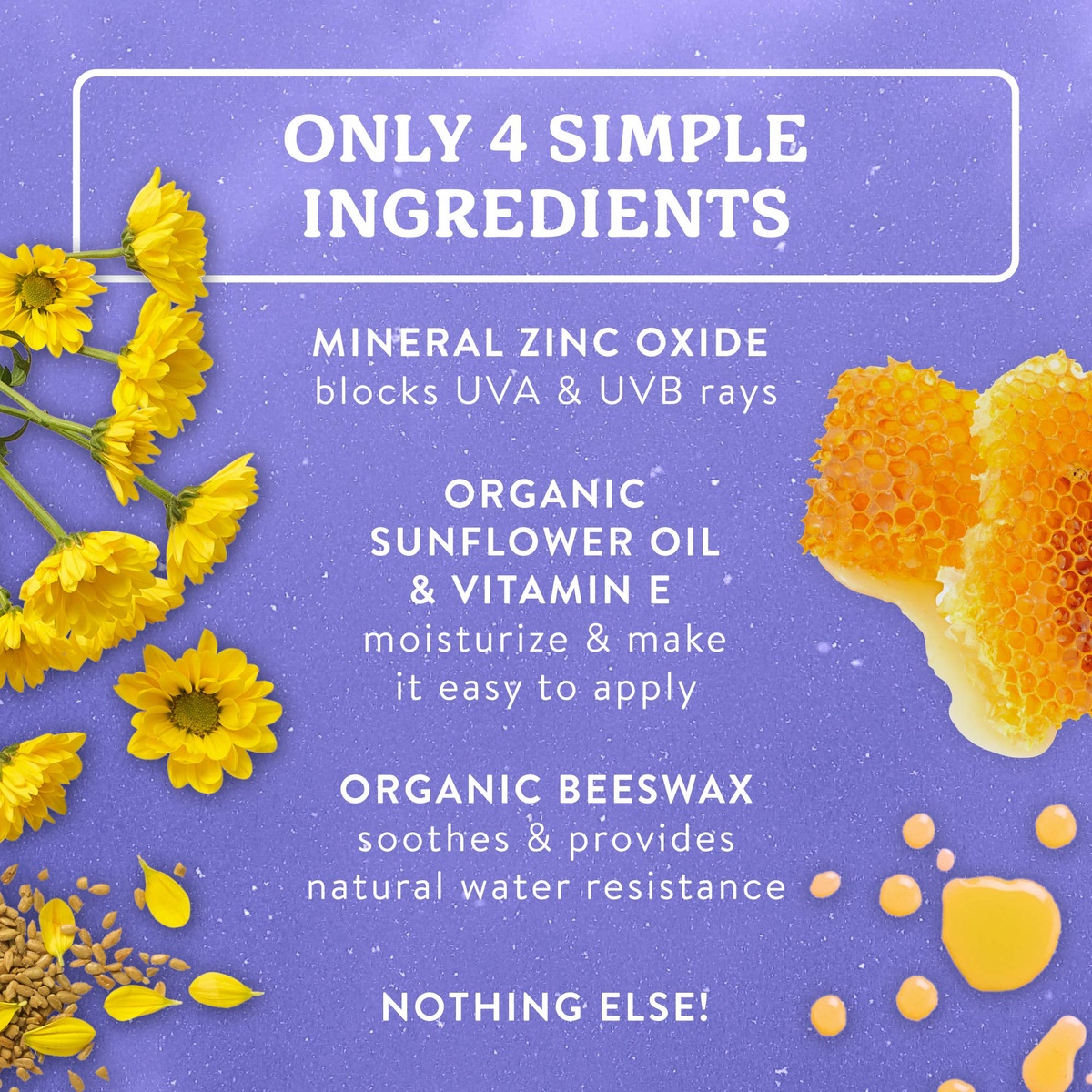 Badger - Badger Mineral Sunscreen Cream SPF 50 organic sunflower oil - image 3