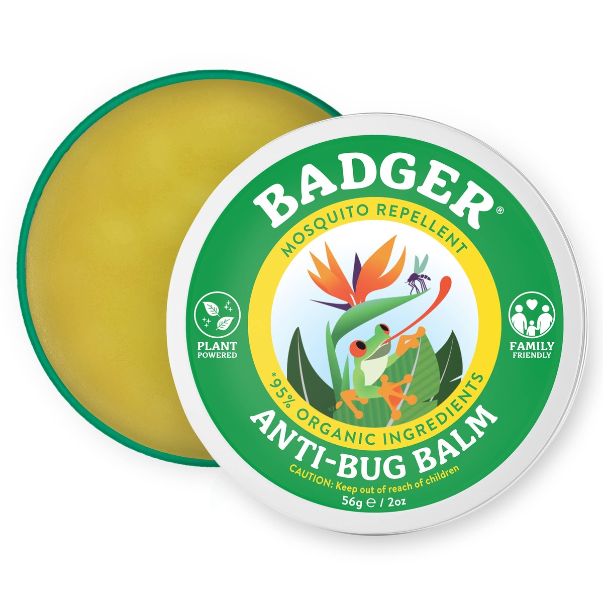Badger - Bug Repellent Tin, Organic and Deet-Free