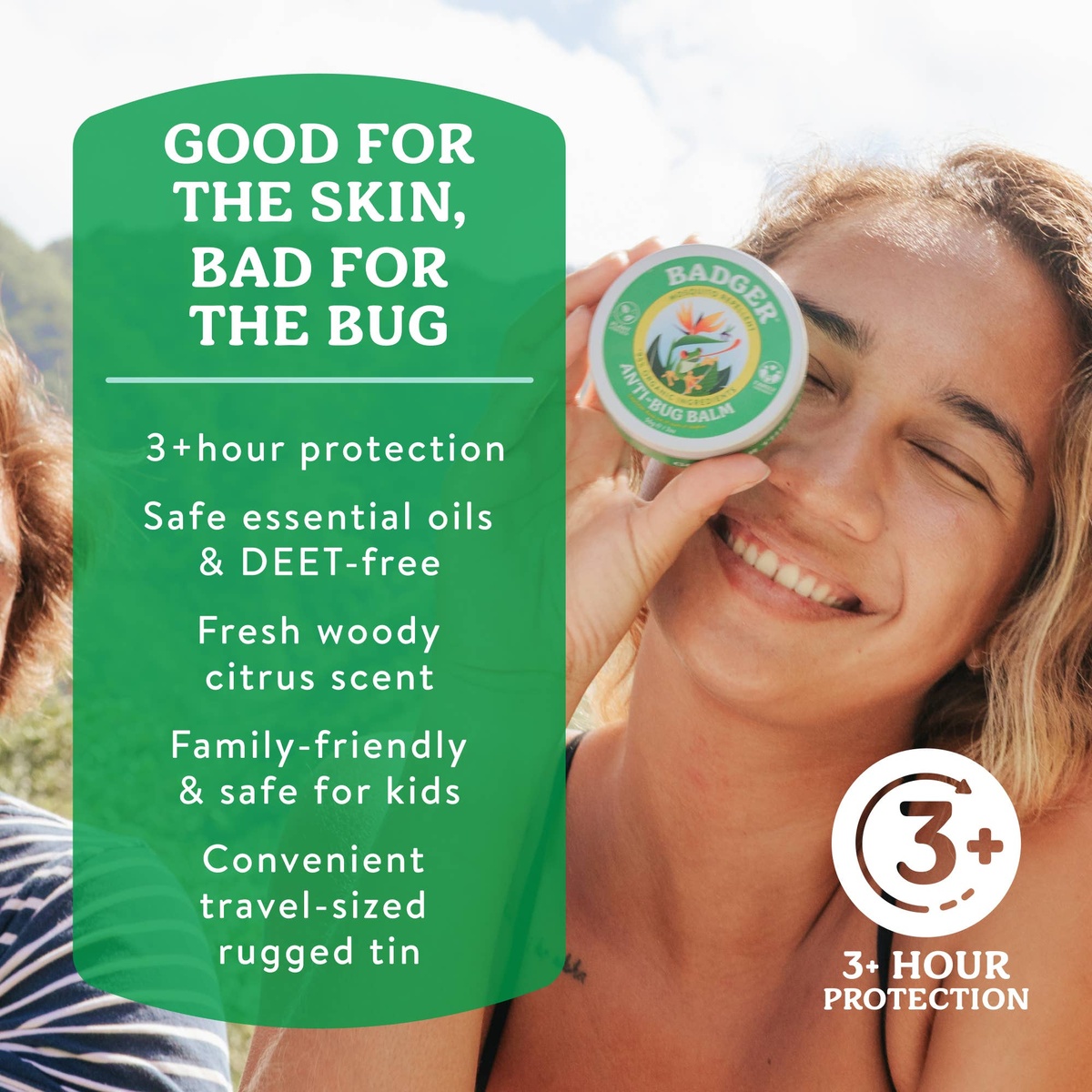 Badger - Bug Repellent Tin, Organic and Deet-Free - image 3
