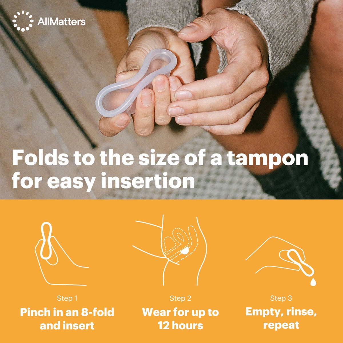 Allmatters (OrganiCup) - Menstrual Disc reusable - image 10