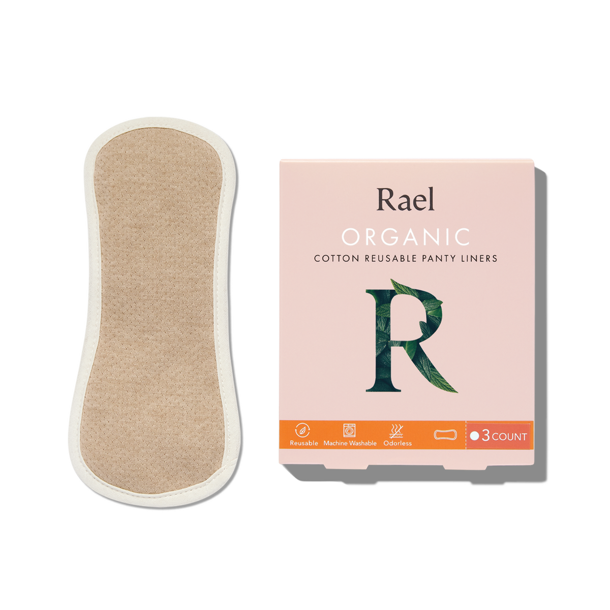 Rael - Rael Organic Cotton Reusable Liners - image 2