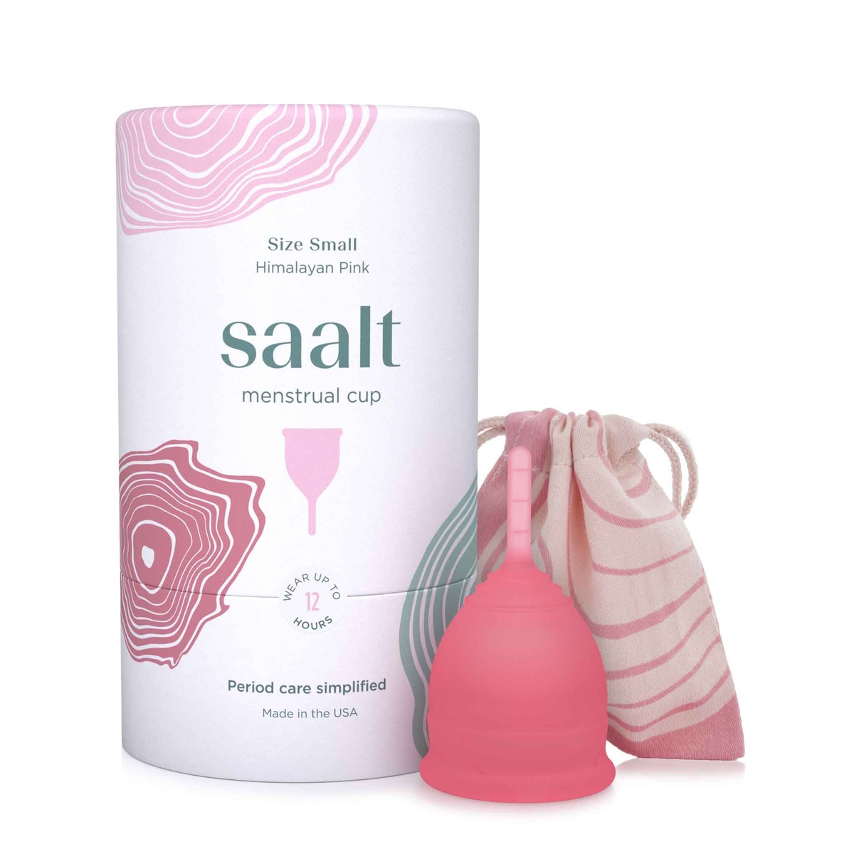 Saalt - Menstrual Cup (Regular Firmness) medical-grade silicone